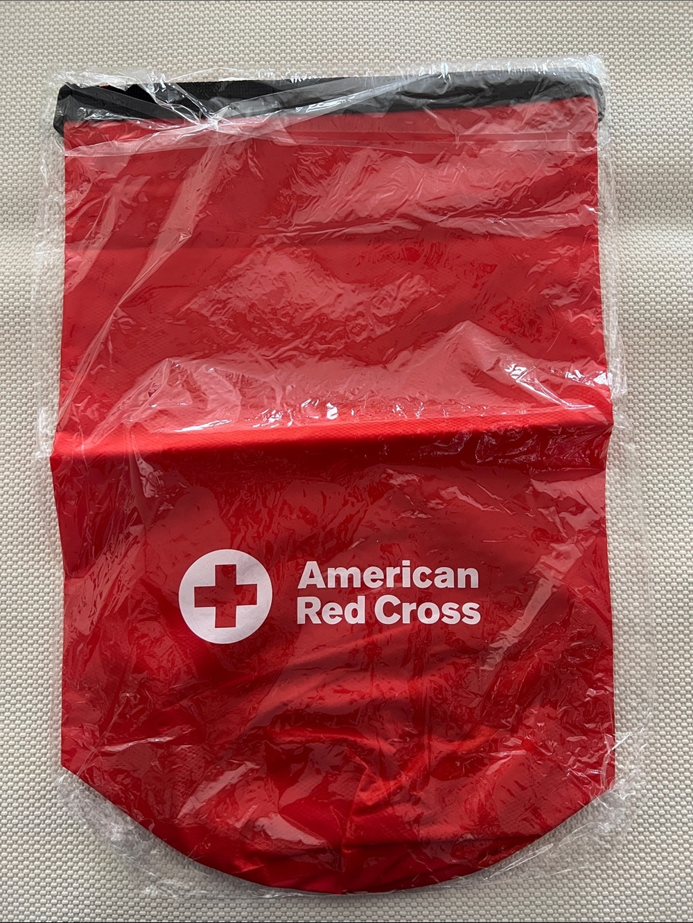 American Red Cross Red Logo Bag